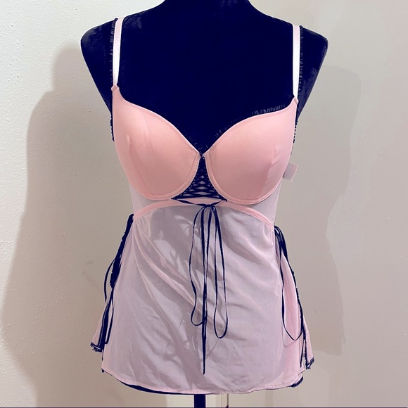 Pink Corset Lingerie - Picture 1 of 6